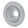 E-Line Dimpled & Slotted Brake Rotor, 2013-2013 BMW, Position: Rear - image 2