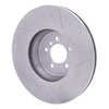 E-Line Dimpled & Slotted Brake Rotor, 2013-2020 BMW, Position: Front - image 3