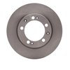 E-Line Blank Brake Rotor, 1986-1991 Audi/Porsche/Volkswagen, Position: Right Front - image 4