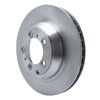 E-Line Blank Brake Rotor, Fits Select Audi/Porsche/Volkswagen, Position: Rear - image 2