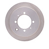 E-Line Blank Brake Rotor, 1991-1993 Kia/Hyundai/Genesis, Position: Rear - image 1