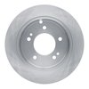 E-Line Blank Brake Rotor, 2001-2010 Kia/Hyundai/Genesis, Position: Rear - image 4