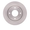 E-Line Blank Brake Rotor, 2001-2003 Kia/Hyundai/Genesis, Position: Front - image 2