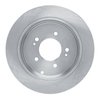 E-Line Blank Brake Rotor, 2006-2009 Kia/Hyundai/Genesis, Position: Rear - image 3