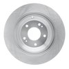 E-Line Blank Brake Rotor, 2011-2017 Kia/Hyundai/Genesis, Position: Rear - image 2