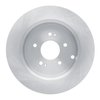E-Line Blank Brake Rotor, 2007-2009 Kia/Hyundai/Genesis, Position: Rear - image 4