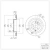 E-Line Blank Brake Rotor, 2005-2016 Land Rover, Position: Rear - image 3