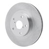 E-Line Blank Brake Rotor, 1992-1997 Subaru, Position: Front - image 2