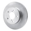 E-Line Blank Brake Rotor, 1993-1996 Subaru, Position: Front - image 2