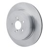 E-Line Blank Brake Rotor, 2003-2004 Subaru, Position: Rear - image 2