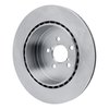 E-Line Blank Brake Rotor, 2003-2004 Subaru, Position: Rear - image 4