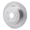 E-Line Blank Brake Rotor, 2005-2007 Subaru, Position: Rear - image 2