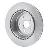 E-Line Blank Brake Rotor, 2005-2007 Subaru, Position: Rear - image 4