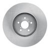 E-Line Blank Brake Rotor, 2005-2018 Subaru, Position: Front - image 4