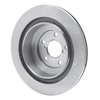 E-Line Blank Brake Rotor, 2005-2009 Subaru, Position: Rear - image 4