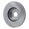 E-Line Blank Brake Rotor, 2006-2021 Subaru, Position: Front - image 4