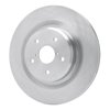 E-Line Blank Brake Rotor, Fits Select Subaru, Position: Rear - image 2