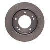 E-Line Blank Brake Rotor, 1995-2002 Kia/Hyundai/Genesis, Position: Front - image 4