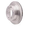 E-Line Blank Brake Rotor, 2003-2006 Kia/Hyundai/Genesis, Position: Rear - image 1
