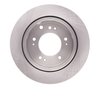 E-Line Blank Brake Rotor, 2003-2006 Kia/Hyundai/Genesis, Position: Rear - image 4