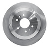 E-Line Blank Brake Rotor, 2009-2010 Kia/Hyundai/Genesis, Position: Rear - image 1