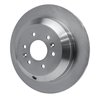 E-Line Blank Brake Rotor, 2009-2010 Kia/Hyundai/Genesis, Position: Rear - image 2