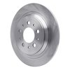 E-Line Blank Brake Rotor, 1998-2000 Volvo, Position: Rear - image 2