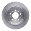 E-Line Blank Brake Rotor, 1998-2000 Volvo, Position: Rear - image 4