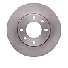 E-Line Blank Brake Rotor, 1989-1991 Peugeot, Position: Rear - image 1