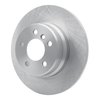 E-Line Blank Brake Rotor, 2000-2006 BMW, Position: Rear - image 2