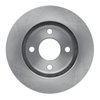 E-Line Blank Brake Rotor, 1995-1996 Mopar, Position: Front - image 4