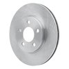 E-Line Blank Brake Rotor, 1995-1999 Mopar, Position: Front - image 4