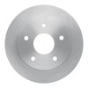 E-Line Blank Brake Rotor, 2000-2001 Mopar, Position: Front - image 4