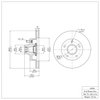 E-Line Blank Brake Rotor, 2003-2003 Mopar, Position: Front - image 2