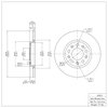 E-Line Blank Brake Rotor, Fits Select Mopar, Position: Rear - image 4