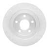 E-Line Blank Brake Rotor, 1998-2005 GM, Position: Rear - image 4