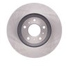 E-Line Blank Brake Rotor, 2006-2016 GM, Position: Front - image 4