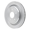 E-Line Blank Brake Rotor, 1997-2013 GM, Position: Rear - image 3