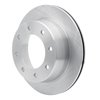 E-Line Blank Brake Rotor, 2000-2011 GM, Position: Rear - image 3
