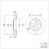 E-Line Blank Rotor, 1988-1996 GM, Position: Front Left - image 4