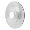 E-Line Blank Brake Rotor, 1993-1997 GM, Position: Rear - image 4