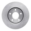 E-Line Blank Brake Rotor, 1990-1997 GM, Position: Front - image 3