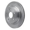 E-Line Blank Brake Rotor, 2008-2010 GM, Position: Rear - image 3