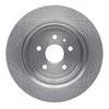 E-Line Blank Brake Rotor, Fits Select GM, Position: Rear - image 3