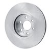E-Line Blank Brake Rotor, Fits Select GM, Position: Front - image 4