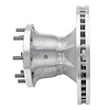E-Line Blank Brake Rotor, 1995-2002 GM, Position: Front - image 1