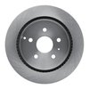 E-Line Blank Brake Rotor, 2010-2017 GM, Position: Rear - image 3
