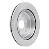 E-Line Blank Brake Rotor, 2008-2009 GM, Position: Rear - image 1
