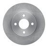 E-Line Blank Brake Rotor, 2003-2010 GM, Position: Front - image 2
