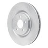 E-Line Blank Brake Rotor, 2007-2014 Ford/Lincoln/Mercury/Mazda, Position: Front - image 4